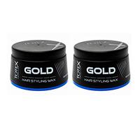 Totex Gold Hair Styling Wax Pack of 2 (2 x 150 ml) | Strong Hold & Natural Shine | Long Lasting Styling Wax for Defined Texture | Professional Unisex Hair Wax