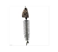 TOTIKI Feng Shui Wind Chime Fish Bone Retro Wind Chime Hanging Modern Classic Home Metal Wind Chimes Decoration Durable Crafts Wind Chime Outdoor