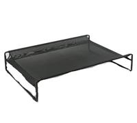 TOTIKI Pet House Elevated Dog Bed Raised for Large Dogs No Screws Stable Frame & Durable Supportive Recyclable Mesh Bed For Indoor(A,77 * 60 * 21cm)