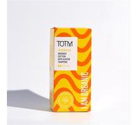 TOTM Organic Cotton Applicator Tampon Regular (Pack 16) - 0606002
