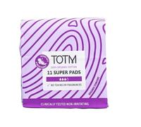 TOTM Organic Pads - Super - Pack of 11 Pads