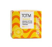 TOTM Cotton Non-applicator Tampon Regular 85855440 Pack of 18