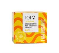 TOTM TOTM Organic Tampons - Non-App Regular 18 Per Box Case of 24