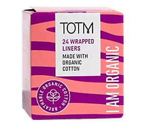 TOTM Wrapped Cotton Liners Pack of 24