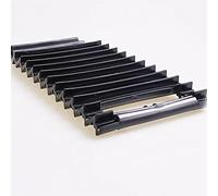 TOTMOX 1/2pcs Plastic Emergency Tire An-skid Mat for Snow Ice Mud Puddle Sand Road Driving, Universal Car Tire Wheel Traction Non-Slip Mat, Black