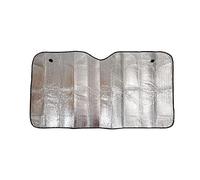 TOTMOX 1pcs XL Extra Large Reflective and Foldable Car UV Laser Sun Shade Block Screen, Car Front Windscreen Windshied Sunshade, 150 x 80cm