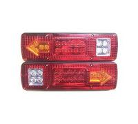 TOTMOX 2X LED Tail Light, Rear Light, 19 LEDS, 12V DC, for Trucks, Caravans, Van Vehicle, Boat Trailers