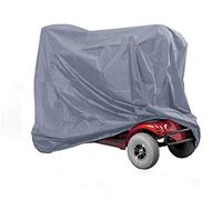 TOTMOX Mobility Scooter Cover - Scooters Storage Covers Waterproof Lightweight Outdoor Protective Cover Prevent Rain Snow Wind Dust Sun UV Fits Most Disability Scooters(147x71x140cm)