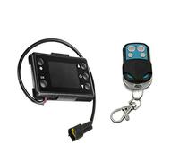 TOTMOX Universal Diesel Air Heater LCD Monitor Switch and Remote Control Compatible with 12V-24V Vehicles 2 kW-5 kW Diesel Parking Heater Systems