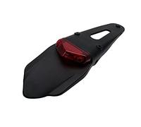 TOTMOX Universal Enduro Mud Guard LED Brake Tail Light Motorcycle Rear Light for XR DRZ KLX KMX