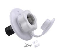 TOTMOX WHITE City fill water inlet flange 2 3/4 "RV check valve trailer with control - White