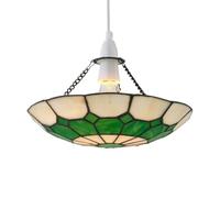 Totnes - Tiffany Green Uplight Easy Fit Pendant Shade