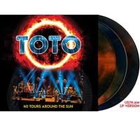 Toto - 40 Tours Around The Sun [3 LP][Blue/Orange Starburst Swirl] [VINYL]