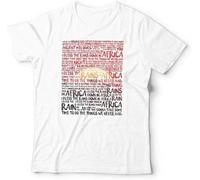 Toto Africa Lyric Tshirt Music Rock Band White