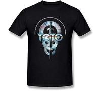 Toto Band 35 Anniversary T-Shirt Printed Tee Graphic Short-Sleeve for Men Black S_15225