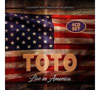 Toto : Live in America: Legendary Radio Broadcast Recordings CD Box Set 4 discs