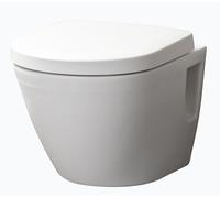 Toto Nc Wall-Hung Rimless Toilet, Tornado Flush, White, Cefiontect, +Toilet Seat