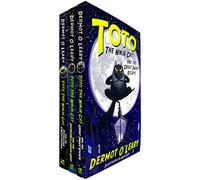 Toto the Ninja Cat Series Books 1 - 3 Collection Set by Dermot O’Leary (Great Snake Escape, Incredible Cheese Heist & Superstar Catastrophe)
