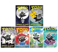 Toto the Ninja Cat Series by Dermot O’Leary 6 Books Set (Mystery Jewel Thief, Legend of the Wildcat, Great Snake Escape, Incredible Cheese Heist, Superstar Catastrophe & Pirate Treasure Hunt)