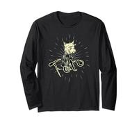 Toto Wizard of Oz, Cute Smart Famous Cairn Terrier Dog Art Long Sleeve T-Shirt