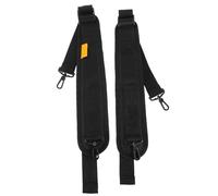 Totority 1 Pair Adjustable Non-slip Shoulder Straps for Violin Case and Bags, Comfortable Oxford Cloth with Sponge Padding and Plastic Steel Buckle, for Daily Commutes and Musicians