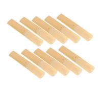 Totority 10 Pcs B Flat Clarinet Reeds for Beginners Replacement Clarinet Parts Easy to Install High Pitch Accuracy and Tonal Quality for Practice and Performance
