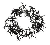 Totority 100pcs Black Plastic Crow Claws for Crafts Realistic Design, Easy Installation and Manipulation, for Halloween Festive Decorations and Stuffed Animals Accessories