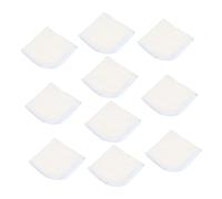 Totority 10pcs Baby Face Towels Cotton Washcloths for Newborns Soft Chemical-Free Absorbent Handkerchiefs Does Not Shrink After Washing for Bathing and Feeding