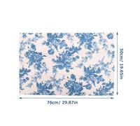 Totority 10pcs Blue Classic Design Wrapping Paper Pack Multi-functional Paper for Gift Wrapping and Party Decorations Can be Cut to Size Elegant Style for Cake Boxes and Craft Use