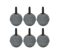 Totority 10pcs round Mineral Air Stones Fish Tank Bubble Diffuser for Aquarium Oxygen Aeration Hydroponics Pump High Dissolved Rate