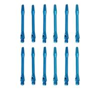 Totority 12pcs 2ba Thread Aluminum Alloy Dart Shafts 45mm Light Blue Game Accessories Standard Dart Stems for Leisure Sports and Professional Play