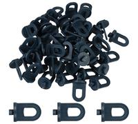 Totority 150 Pcs Greenhouse Clips Tool Garden Clips for Climbing Plants Plastic Stable and Reliable Versatile Use Green Colour Flowers and Vegetables