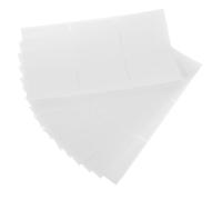 Totority 150pcs Removable White Rectangle Labels Stickers 2x4 Inch Self-Adhesive Writable Surface for Organizing Files and Bins in Inventory or Moving Tasks