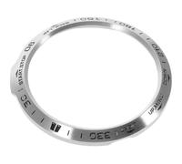 Totority 1pc Stainless Steel Watch Bezel Ring Scratch-resistant Metal Dial Cover with Etched Scale Lightweight Protective Outer Edge Compatible with 6x Sports and Daily Use