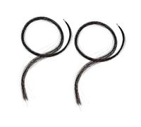 Totority 2 Pcs Natural Violin Bow Hair Replacement for Violin Bows Horse Hair for String Instrument Accessories Suitable and Maintenance
