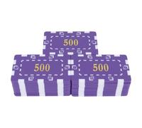 Totority 25pcs Counter Chips Plastic Bingo Chips Abs Material Lightweight Design for Modeling Math Concepts and Learning to Count for Bingo Event and Math Games