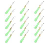 Totority 25pcs Portable Silicone Bobber Stoppers for Fishing Line with Quick Connection Float Connector, Light Green Sliding Seat Suitable for Fishing Floats and Rods Outdoor Use