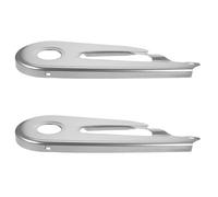 Totority 2pcs Bicycle Chain Guard for Mountain Bikes with Iron Semi-enclosed Design, Universal Compatibility and Mud Splash Resistance, for Cycling and Riding in Wet Conditions
