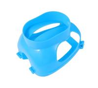 Totority 2pcs Blue Pigeon Feeding Fixator Plastic Holder for Safe and Practical Feeding Tool for Holding Pigeon and Taking Care of Birds in Cage