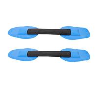 Totority 2pcs Ergonomic Kayak Handle Pvc Strap with Comfortable Hold for Raft and Dinghy, Broad Usability for Paddling and Outdoor Activities, Blue Kayak Paddle Carry Handle