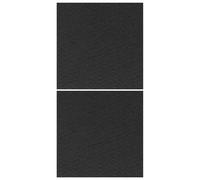 Totority 2pcs High Purity Graphite Carbonized Felt Vacuum Furnace Insulation Pads Soft Flexible Thermal Protection for High Temperature Furnaces