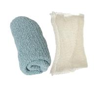 Totority 2pcs Photoshoot Swaddle Wraps, Unisex Stretch Knit Photography Prop Blankets, Soft Textured Wraps for Newborn Portraits and Studio Photo Sessions