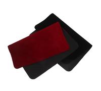 Totority 2pcs Professional Magician Card Playmat with Soft Velvet and Rubber Material, Lightweight and Portable Close up Poker Pad for Magic Shows and Office Desk Use