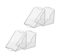 Totority 2pcs Square Fruit Shaper Mold for Garden, Reusable Plastic Vegetable Forming Tool Smooth Surface, Educational Use for Tomato and Strawberry in Community Gardening Workshops