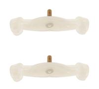 Totority 2Pcs Violin Shoulder Rest Legs Replacement Parts Comfortable Non-Slip Shoulder Pads Sturdy Adjustable for Instrument Accessories