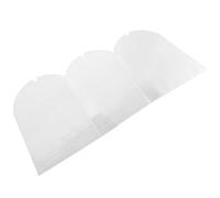Totority 3 Pcs PVC Doll Rain Covers with Umbrella Shape, High Transparency and Easy to Clean Protective Rainproof Jackets for Dolls and Other Small Items