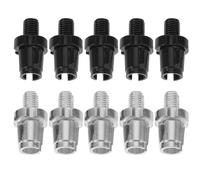 Totority 32pcs Brake Lever Cable Adjuster Screws Metal Universal Fit Precisely Engineered Black Silver for Bicycle Brake System Exploring Outdoors Weather