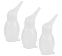 Totority 3pcs Nose Cleaner for Newborns and Toddlers with Adjustable Suction Power, Silicone Material, 25ml Capacity, Portable and Easy to Clean, for Home and Travel Use