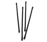 Totority 4pcs Metal Microphone Stand Extension Tubes 30cm Adjustable Gooseneck Arms with Tripod Extender Design and Antislip Feet for Recording Devices and Camera Use in Live Streaming