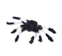Totority 50cm Plush Spider for Halloween Decorations, Lifelike Stuffed Animal Knitting Wool Material, Folding Freely, for Carnivals and Costume Parties Random Color